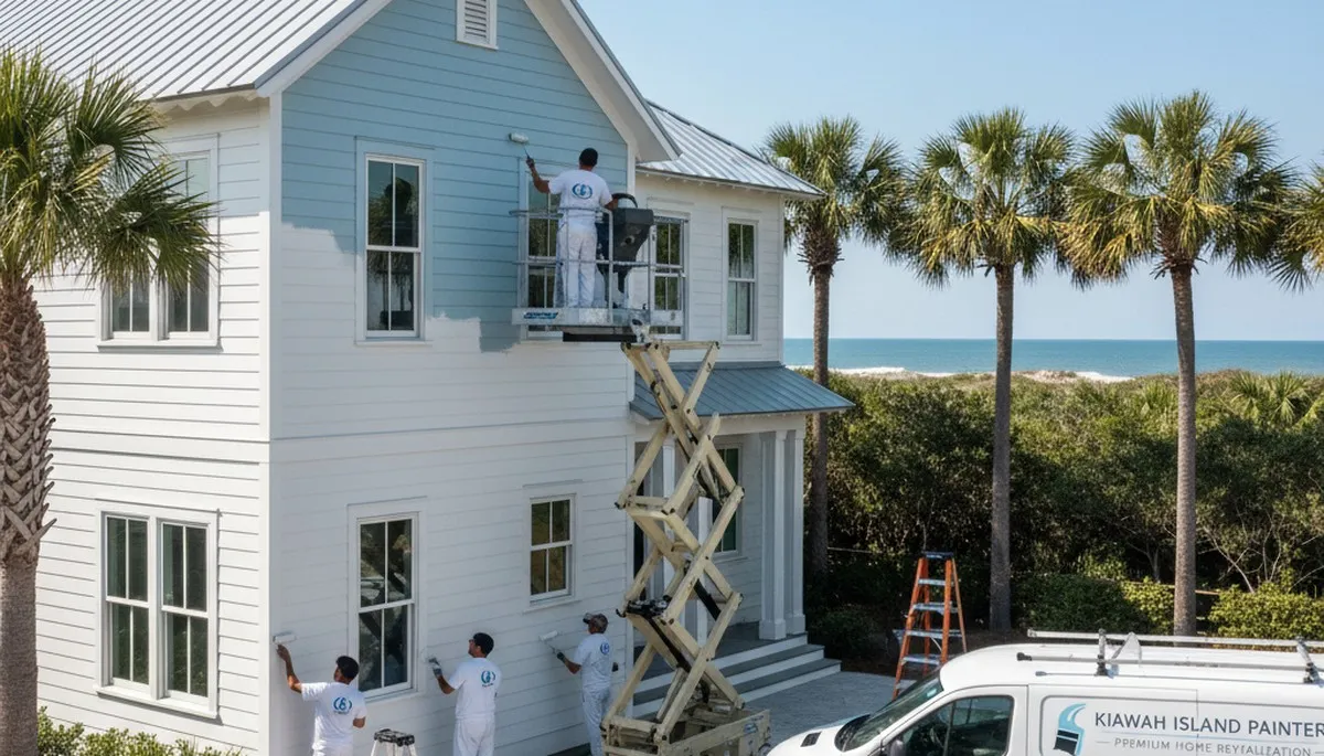 House painting services in Charleston, SC for residential exterior and interior painting projects